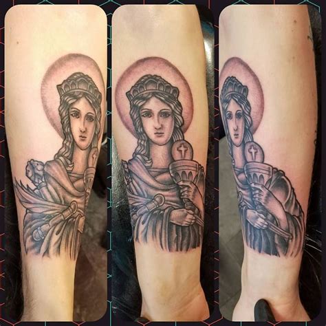 saint barbara tattoo